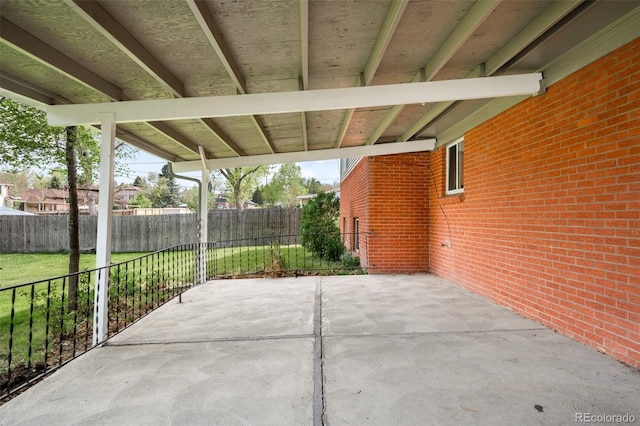view of patio / terrace