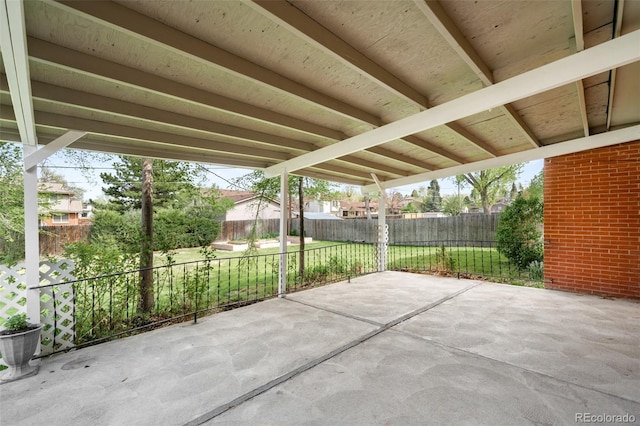 view of patio / terrace