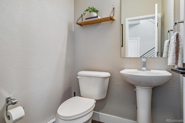 bathroom with toilet