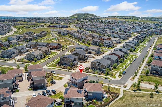 2999 Merry Rest Way, Castle Rock, CO 80109 - aerial view of property and surrounding area featuring nearby suburban area