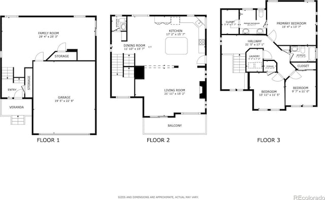 2999 Merry Rest Way, Castle Rock, CO 80109 - view of floor plan / room layout