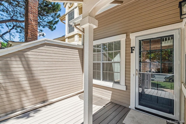 2881 W Long Dr Unit F, Littleton, CO 80120 - view of wooden terrace