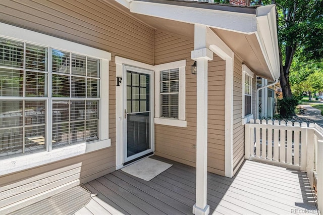2881 W Long Dr Unit F, Littleton, CO 80120 - view of wooden porch