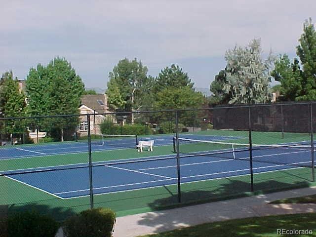 2881 W Long Dr Unit F, Littleton, CO 80120 - view of tennis court featuring community basketball court