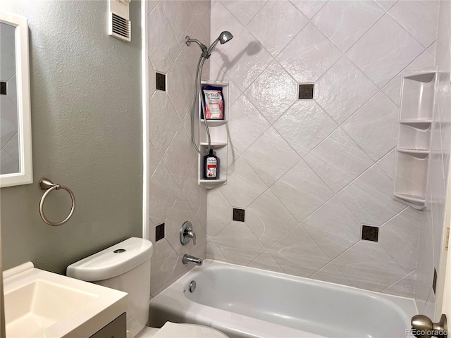 12935 W 64th Dr Unit D, Arvada, CO 80004 - bathroom with washtub / shower combination and vanity