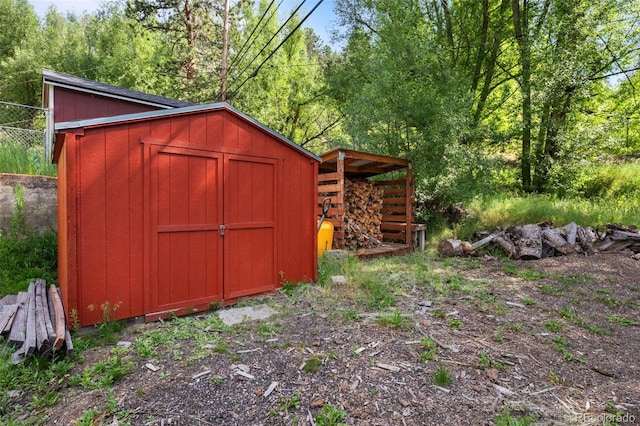 5211 Parmalee Gulch Rd, Indian Hills, CO 80454 - view of shed