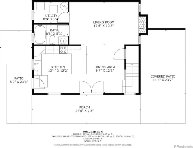 5211 Parmalee Gulch Rd, Indian Hills, CO 80454 - view of floor plan / room layout