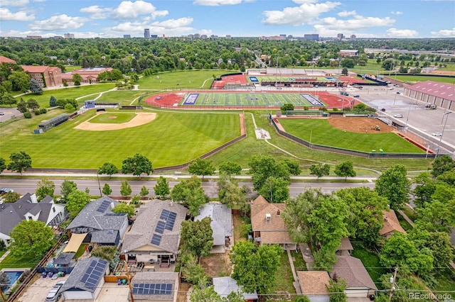 1457 S Franklin St, Denver, CO 80210 - drone / aerial view
