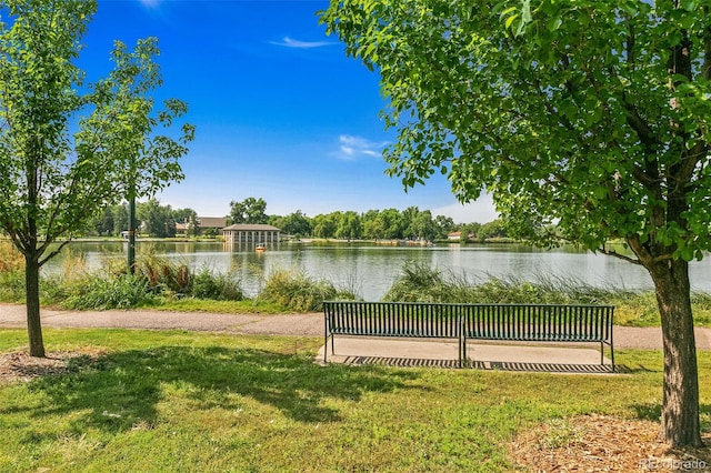 1457 S Franklin St, Denver, CO 80210 - view of property's community with a water view and a yard