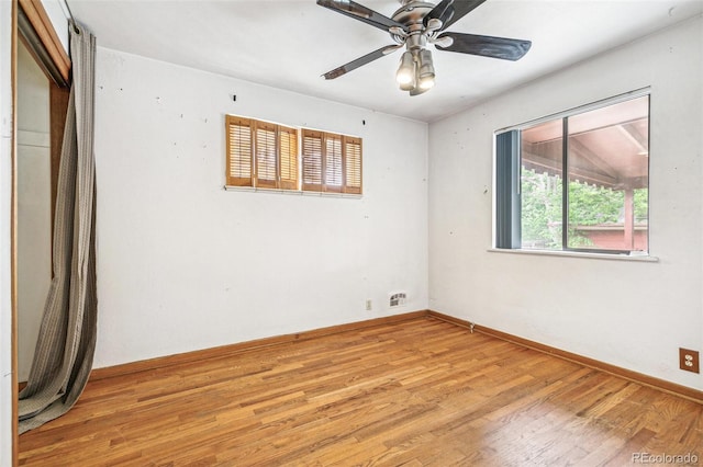1457 S Franklin St, Denver, CO 80210 - unfurnished bedroom featuring light wood-style flooring and baseboards