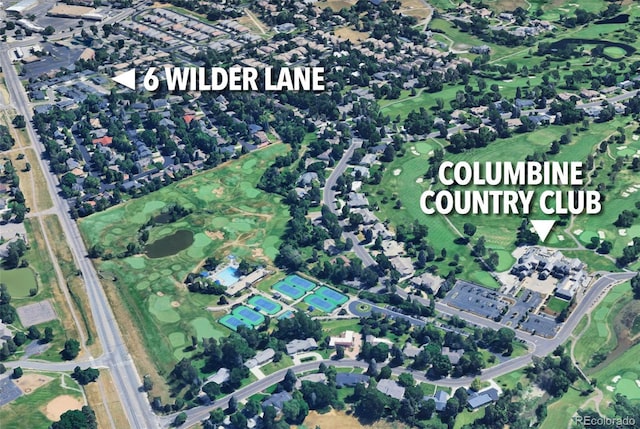 6 Wilder Ln, Littleton, CO 80123 - aerial view