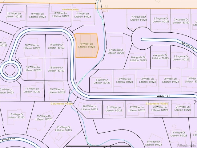 6 Wilder Ln, Littleton, CO 80123 - map location