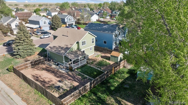 3904 Breaking Dawn St, Colorado Springs, CO 80925 - aerial perspective of suburban area