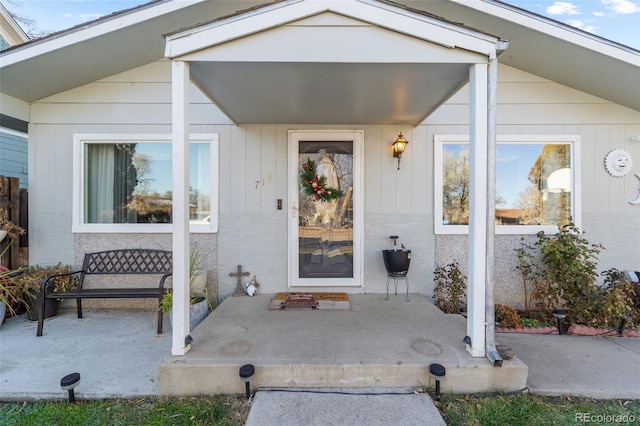 view of property entrance