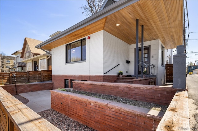 1922 E 18th Ave, Denver, CO 80206 - view of front of home featuring brick siding