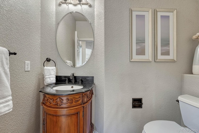 580 Eagle Nest Ct, Golden, CO 80401 - half bathroom with toilet and vanity