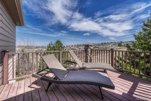 580 Eagle Nest Ct, Golden, CO 80401 - view of deck
