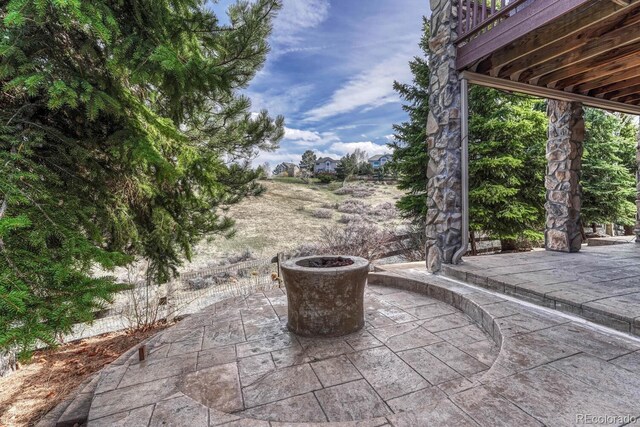 580 Eagle Nest Ct, Golden, CO 80401 - view of patio