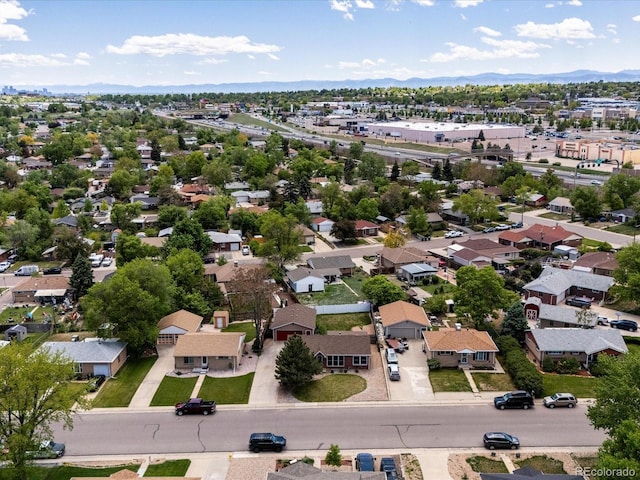 160 Northglenn Dr, Northglenn, CO 80233 - aerial perspective of suburban area featuring mountains