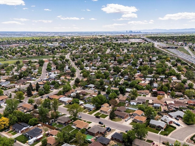 160 Northglenn Dr, Northglenn, CO 80233 - aerial view of property and surrounding area with nearby suburban area
