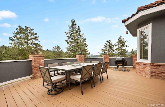 24140 US Highway 40, Golden, CO 80401 - deck with outdoor dining space
