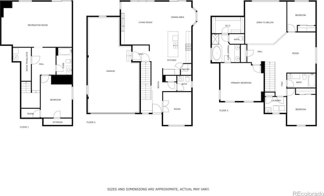 676 Fossil Bed Cir, Erie, CO 80516 - floor plan / room layout