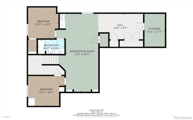 view of layout