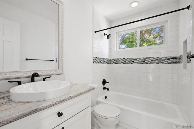 1473 E 130th Dr, Thornton, CO 80241 - bathroom with vanity and tub / shower combination