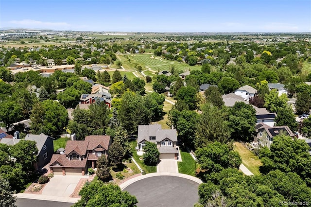 1473 E 130th Dr, Thornton, CO 80241 - aerial view of residential area with a tree filled landscape