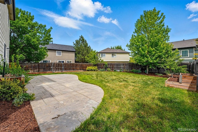1248 Button Rock Dr, Longmont, CO 80504 - view of yard with a patio area