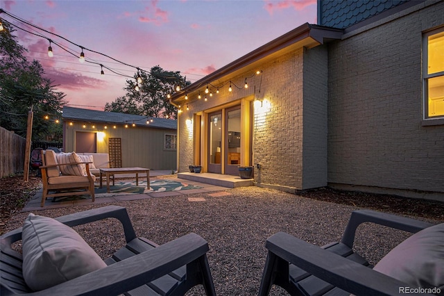 2831 N Humboldt St, Denver, CO 80205 - view of patio / terrace with outdoor lounge area
