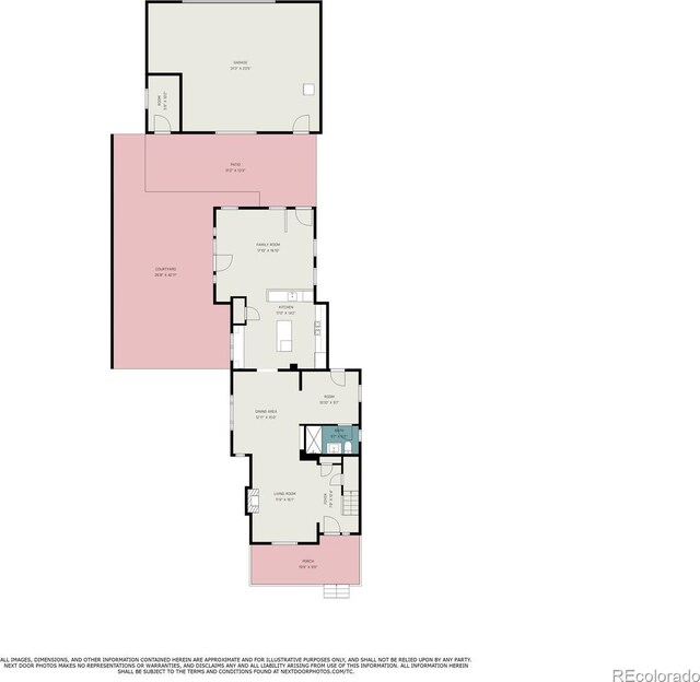 2831 N Humboldt St, Denver, CO 80205 - view of floor plan / room layout
