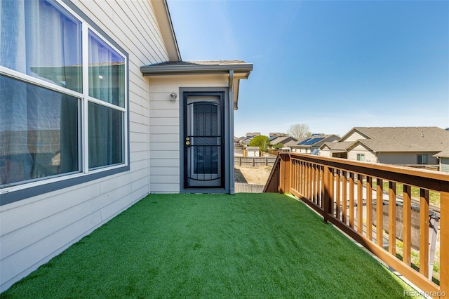 933 W Independent Ave, La Salle, CO 80645 - view of yard featuring fence and a residential view