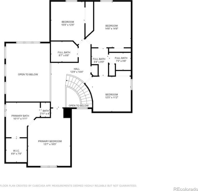 6588 S Oak Cir, Littleton, CO 80127 - view of floor plan / room layout