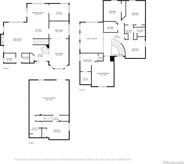 6588 S Oak Cir, Littleton, CO 80127 - view of property floor plan