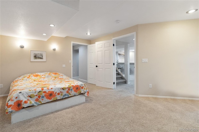 9169 Fox Fire Way, Highlands Ranch, CO 80129 - bedroom featuring carpet floors, baseboards, and recessed lighting