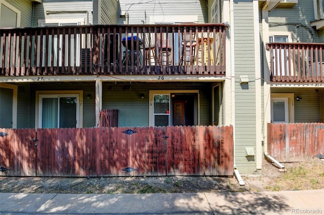 1885 S Quebec Way Unit A16, Denver, CO 80231 - exterior space featuring a balcony
