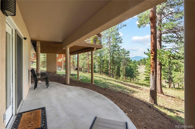 view of patio