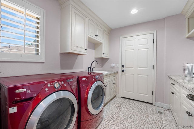 11 Canon Pl, Greenwood Village, CO 80111 - laundry room with cabinet space and washer and dryer