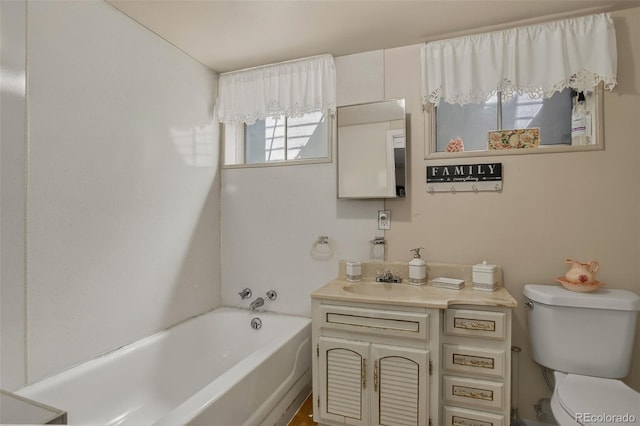 6416 Zang Ct, Arvada, CO 80004 - bathroom featuring a garden tub and vanity