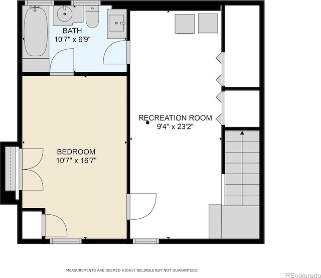 6416 Zang Ct, Arvada, CO 80004 - view of floor plan / room layout