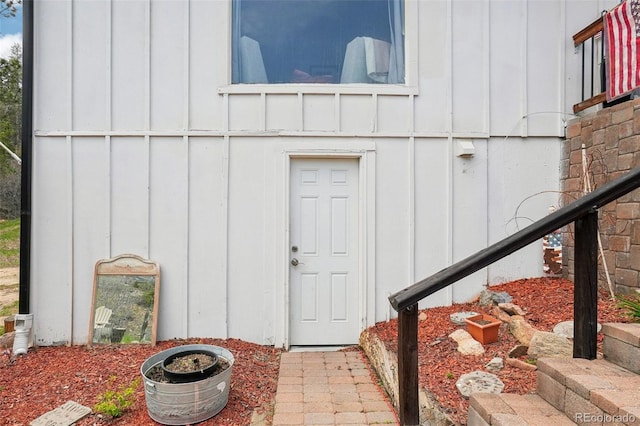 11827 Brook Rd, Golden, CO 80403 - entrance to property with board and batten siding