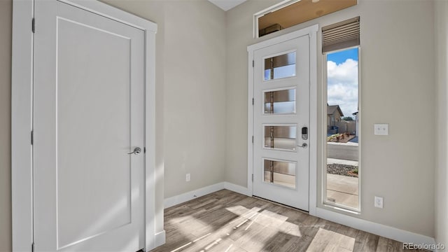 681 Eadin Ln, Grand Junction, CO 81504 - foyer featuring light wood-style floors and baseboards