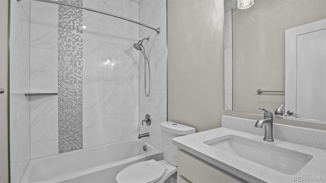 681 Eadin Ln, Grand Junction, CO 81504 - bathroom featuring shower / washtub combination and vanity