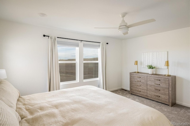 16568 W 92nd Pl, Arvada, CO 80007 - bedroom with light carpet and a ceiling fan