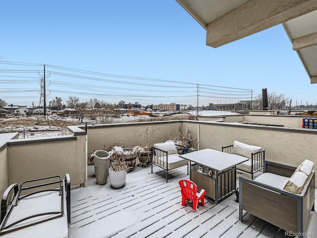 view of deck
