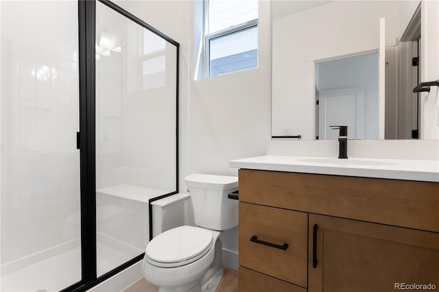 5621 W 141st Ln, Broomfield, CO 80020 - bathroom featuring vanity and a stall shower
