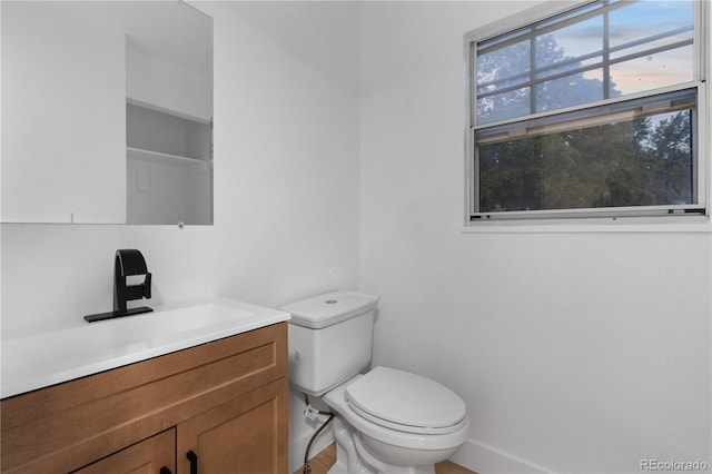 12635 E Pacific Cir Unit A, Aurora, CO 80014 - bathroom with toilet and vanity