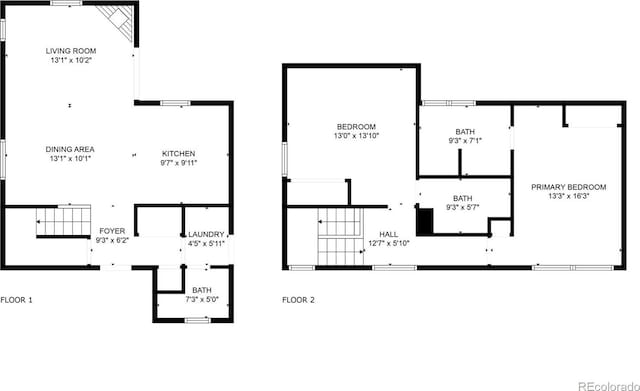 12635 E Pacific Cir Unit A, Aurora, CO 80014 - home floor plan
