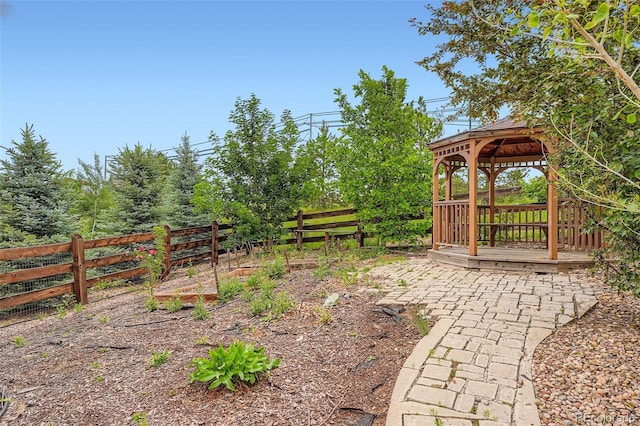 23993 E Briarwood Dr, Aurora, CO 80016 - view of yard featuring a gazebo